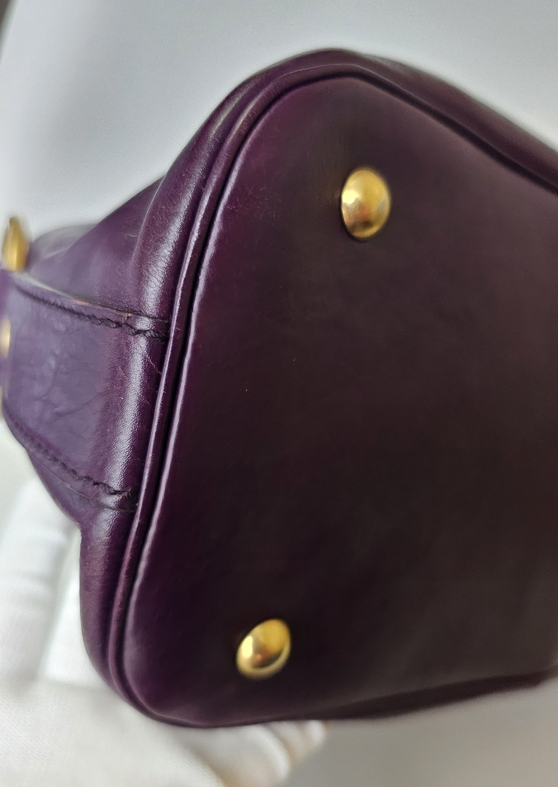 YSL Yves Saint Laurent Purple Muse Rive Gauche Sh… - image 19