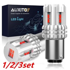 1/2set BAY15D 1157 P21 5W RED LED 3020SMD BRAKE TAIL STOP LIGHT GLOBE BULB 12K