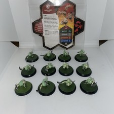 Heroscape Marro Gnids C3V SOV Customs Custom X3 Green