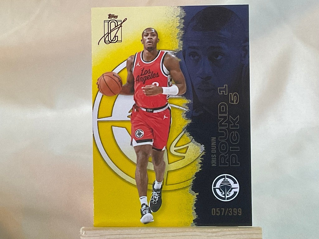 2025-26 Topps Signature Class #72 Kris Dunn Yellow #/399