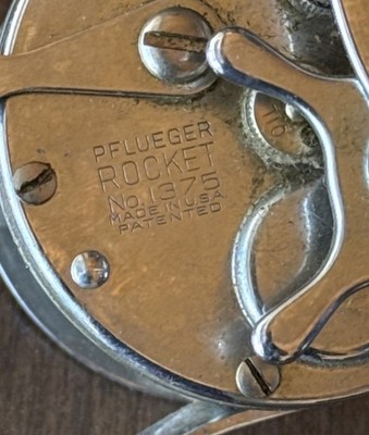 Vintage Pflueger Rocket No 1375 Fishing Reel Made USA Untested | eBay