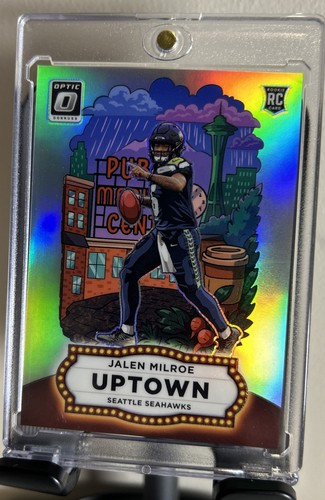 2025 Panini Donruss Optic - Uptown Jalen Milroe #10 (RC) Seahawks