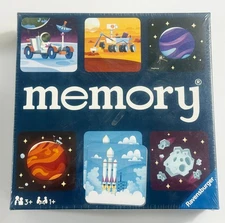 Ravensburger Space Memory Game for Kids 3+ Fun & Fast Picture Matching