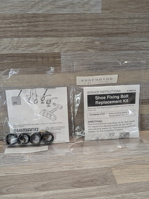 #ad 2 Shimano Genuine Shoe Adjusting Washer amp; Spring Washer Kit #8GF98100 TL 0 $19.96