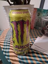 VOODOO GRAPE FULL SALES SAMPLE MONSTER ENERGY UNRELEASED UNOPENED 473ML TRIAL