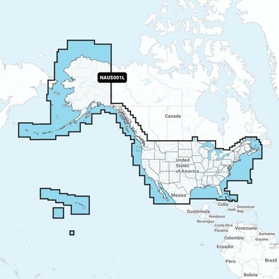 Navionics 010-C1366-30+ Naus001l U.s. & Coastal Canada (010c136630)