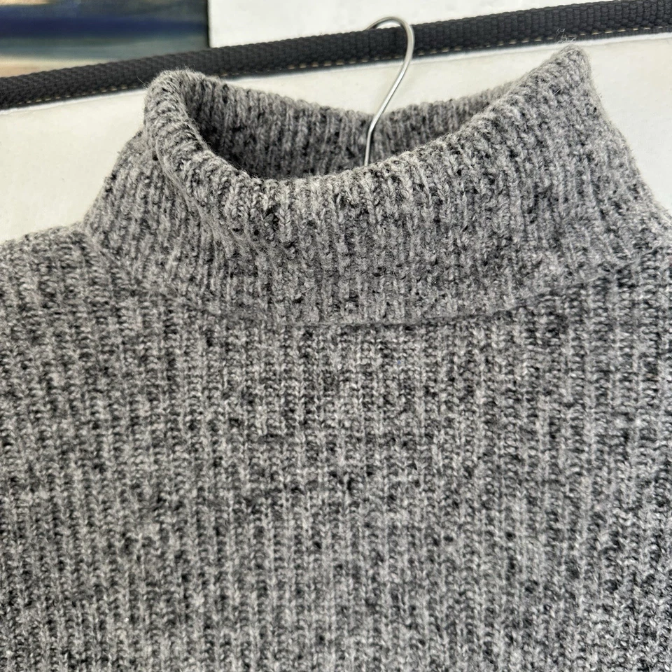 AMERICAN EAGLE Women's Pullover Sweater Dress L Moc Turtleneck Long Sleeve Y140F - Image 2 of 4