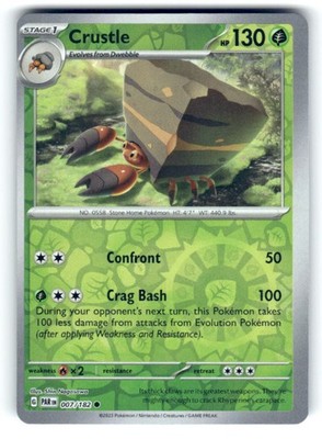 SV04: Paradox Rift #007/182 Crustle Reverse Holo