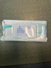 Wipes- 8"x12" 48ct Super Soft Body Wipes, ALOE AND LANOLIN  ALCOHOL FREE 