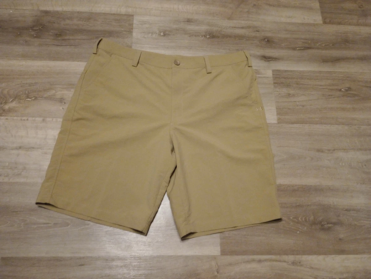 Under Armour Khaki Tan Leaderboard Shorts Style 1236343 eBay
