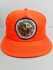 Vintage K PRODUCTS USA MADE Fabick Patch Hunting Trucker Hat Snapback Cap