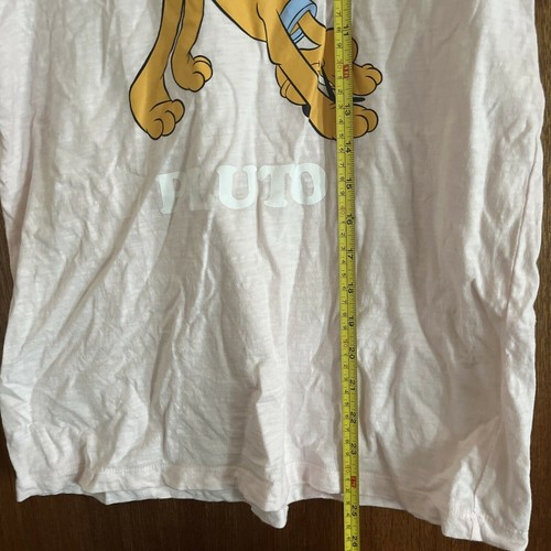 Disney Pluto - Downward Pluto T-Shirt Medium Size - Picture 2 of 8