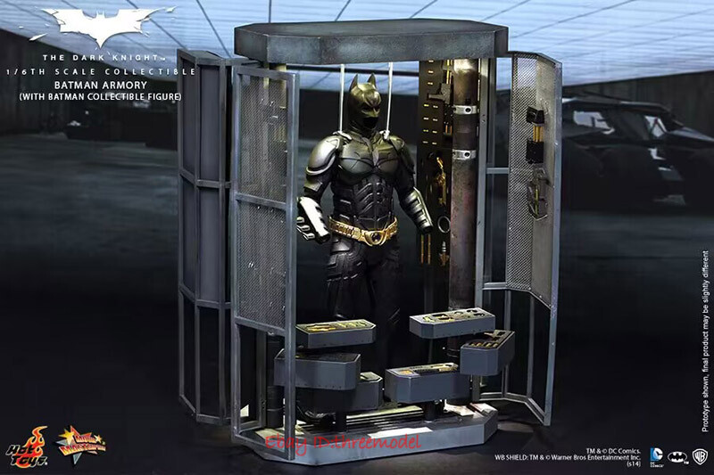 HOT TOYS MMS236 1/6 DC Batman Armory Bruce Wayne Alfred Action