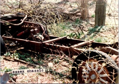Junkyard junk rusty old vintage automobile car found photo 3.5x5'' B5-11