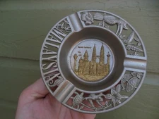 Malaysia Kuala Lumpur Petronas Twin Towers Landmarks Metal Souvenir Ashtray