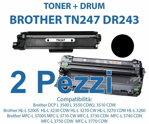 Buy Toner Kit Drum TN 247 dr-243 for 