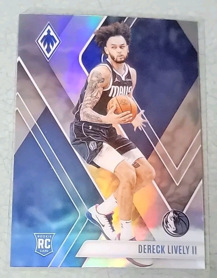 Dereck Lively II 2023-24 Panini Phoenix Silver Prizm Rookie 290 Dallas Mavericks