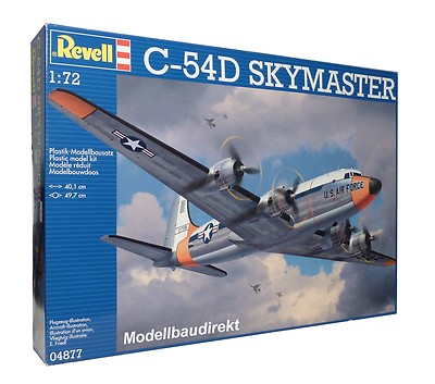 C-54D Skymaster 1:72 Bausatz Revell Nr. 04877 NEU & OVP