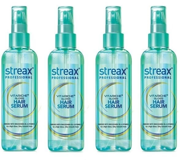 Streax Pro Hair Serum Vita Gloss-100ml set of 4 (400 ml)- FREE SHIPPING