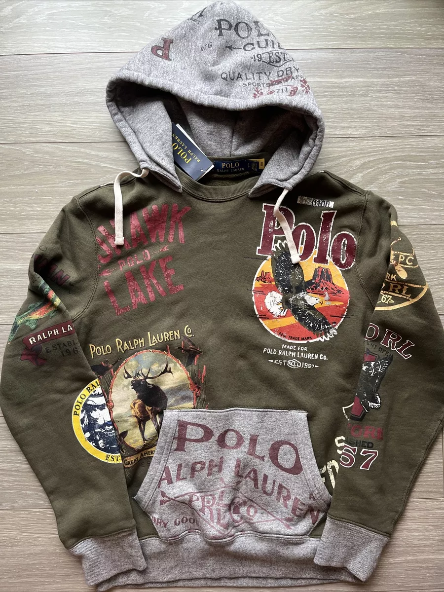 Polo Ralph Lauren Polo Sportsman Country Outdoors Fleece Hoodie