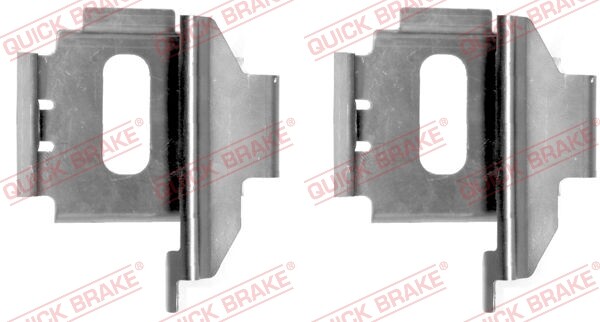 Quick Brake 109-1283 ZubehöRkit, Scheibenbremsbelag FüR MERCEDES-BENZ-image