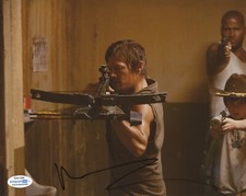 Norman Reedus Walking Dead Autographed Signed 8x10 Photo ACOA  2020-4