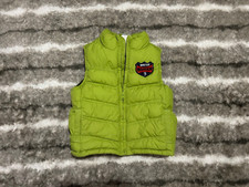 Gymboree Green Puffer Vest Jacket Size XS / 4