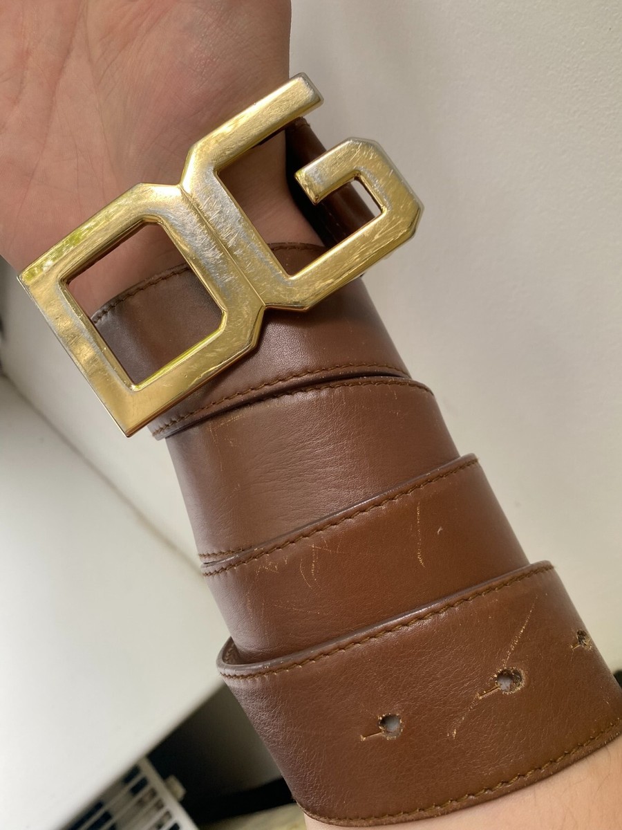Dolce&Gabbana Leather Belt One Size Luxury | eBay