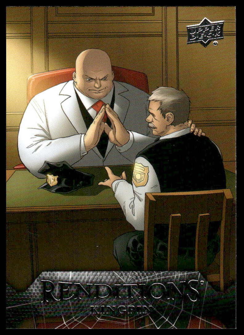 Kingpin 2024 Upper Deck Marvel Spider-Man Renditions #47