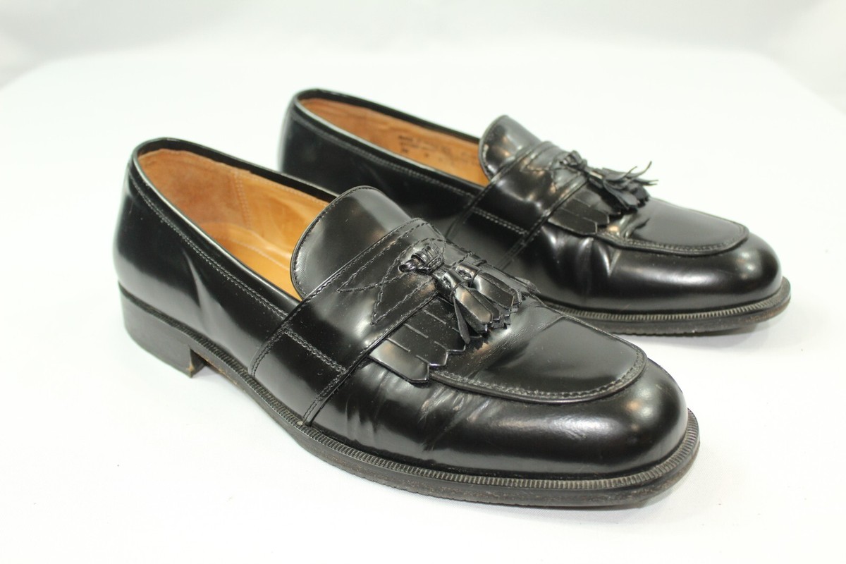 Bostonian Florentine Loafer - Black size 11.5 M Tassel 