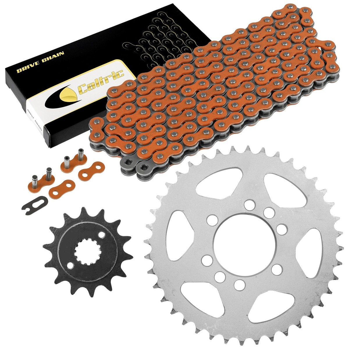 400 Ex Chain And Sprocket Caltric Drive Chain & Sprocket Kit For