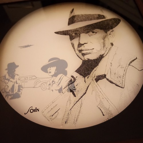 VINTAGE * STEVE CHIN,"IMMORTALS" STARRING HUMPHREY BOGARTSUPERSTAR ON