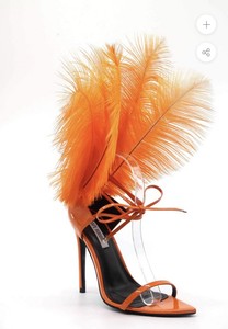 cape robbin feather heel