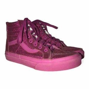 vans old skool glitter pink