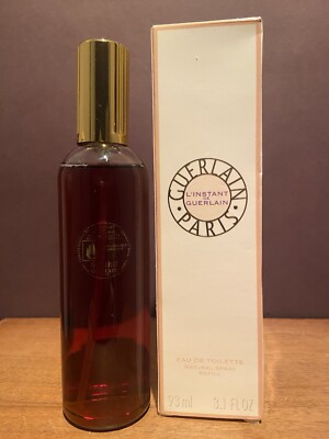 L'INSTANT DE GUERLAIN 3.1 FL. OZ / 93 ML Eau De Toilette Refill Spray New in Box