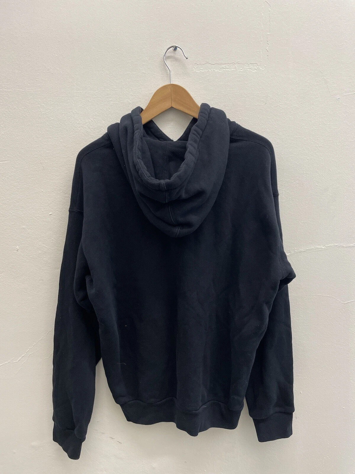 Autentica felpa con cappuccio Gucci x DISNEY UOMO cotone nero Daffy Duck taglia SMALL