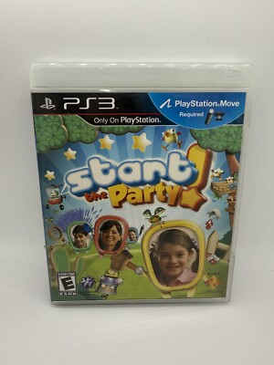 Start the Party (Motion Control) - Playstation 3 - Video Game - VERY GOOD