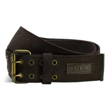 Damn Near Kilt 'Em Classic Wide Woven Kilt Belt Brown (Use with M thru XL kilts)