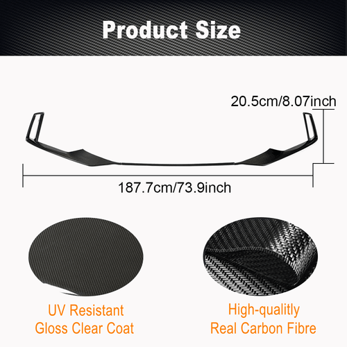 Carbon Lufteinlässe Entlüftung Front Fog Air Vent Fins Für Audi RS3 8V 2017-2021 - Bild 8 von 13