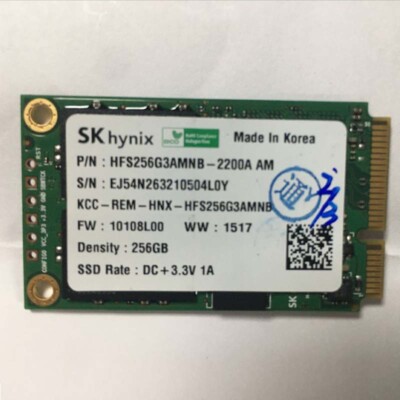 SK Hynix mSATA 256GB SSD 3.3V ( HFS256G3AMNB-2200A AM ) | eBay