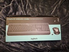 Logitech Complete Wireless Combo Keyboard and Mouse Combo In Box