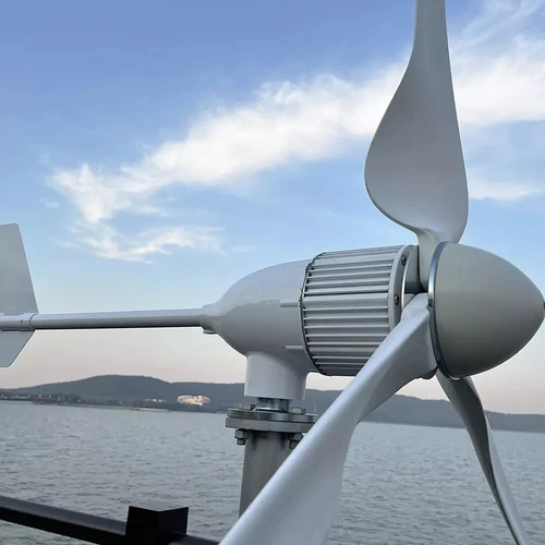 Generador de turbina eólica horizontal 3000W 24V 48V 3 palas molino de viento con controlador - Imagen 7 de 23