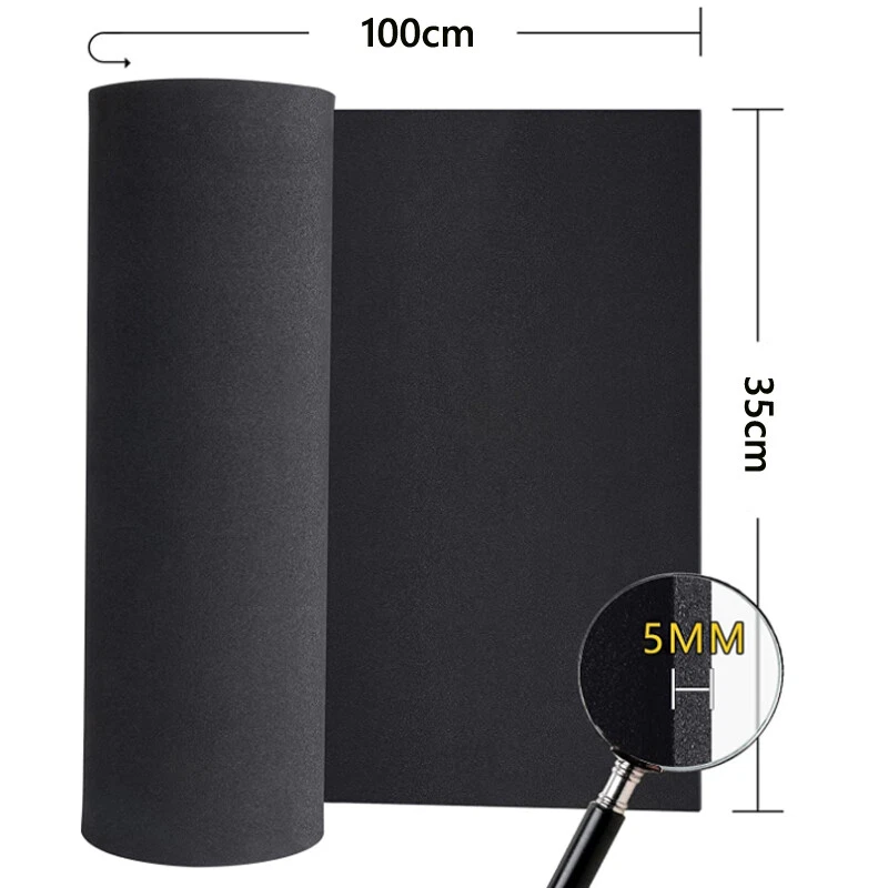 EVA Foam Sheets Handmade DIY Craft Cosplay Model 1~10mm Thick White/ Black/Grey - Image 3 of 4
