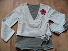 TOFF TOGS belle chemise / veste superposée taille 128 NEUVE ST817