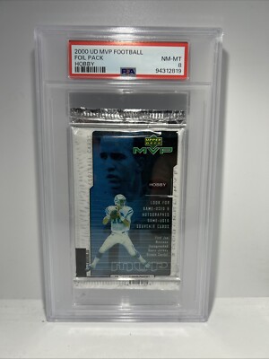 2000 NFL UPPER DECK MVP football Cards factory sealed -The Year Of The Best-