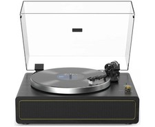 Turntable Record Player with Built-in Speakers, Bluetooth, Vinyl Player