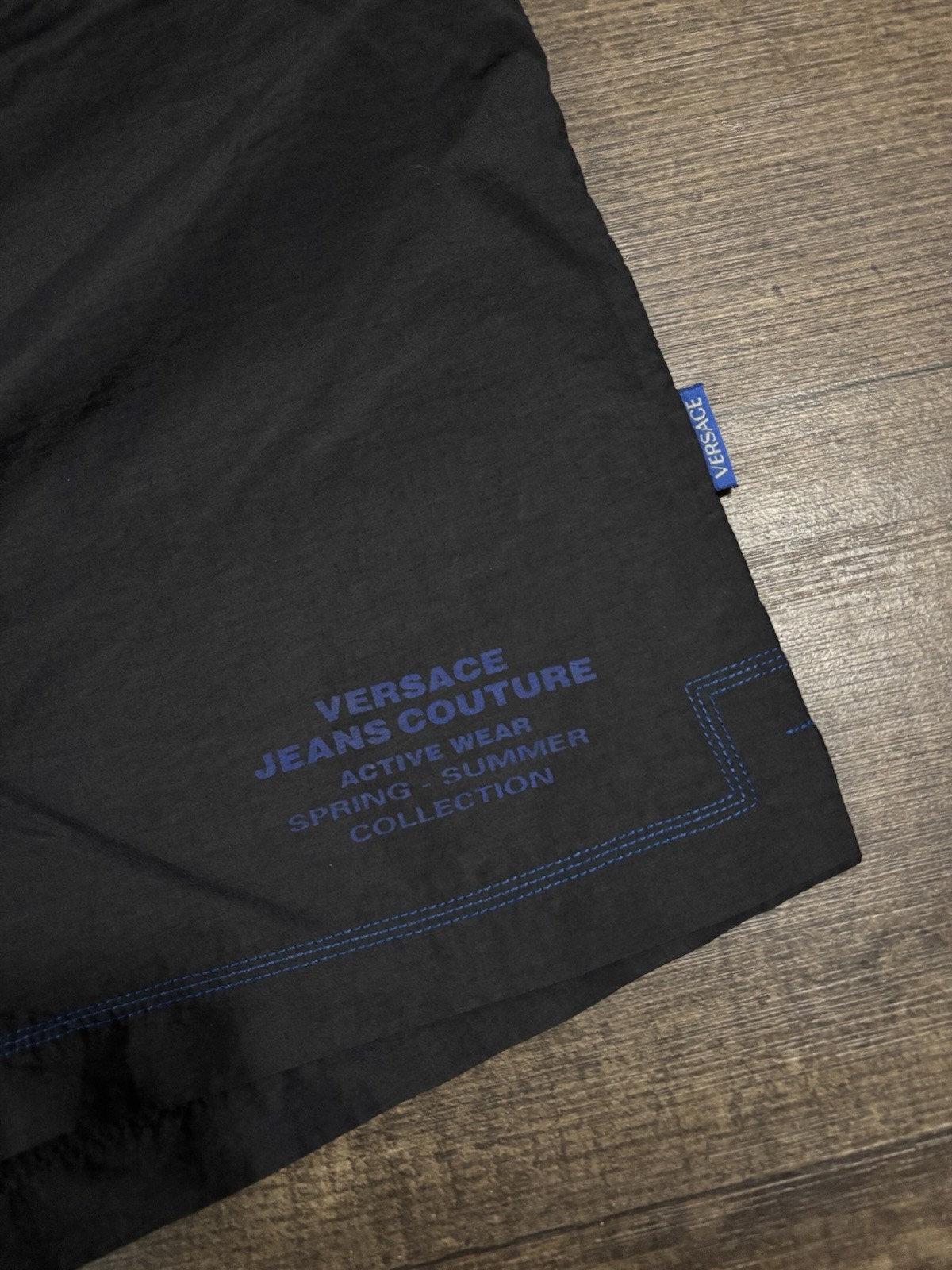 VERSACE Jeans Couture VINTAGE Men’s Drawstring Swim Shorts Size 36 thumbnail 3