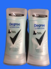 Degree Ultraclear Black White Antiperspirant Deodorant 2.6oz 72H Protection 2pk