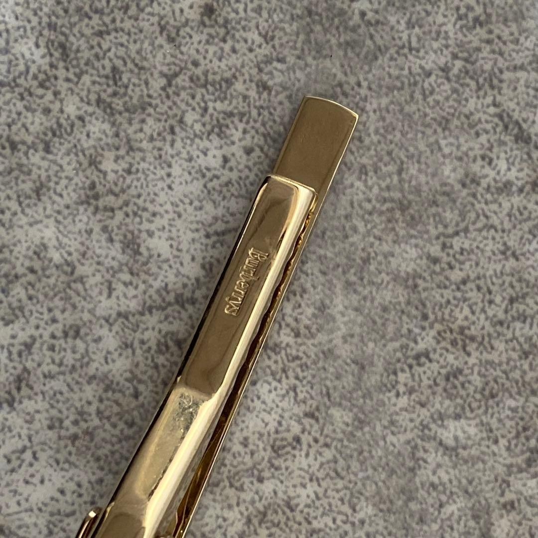 Burberry Knights Cufflinks Tie Clip Set Vintage Fashion Accessories Auth thumbnail 24