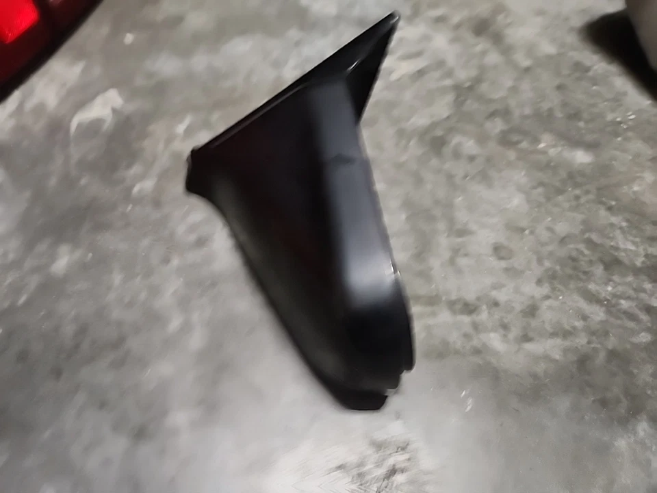 Espejo retrovisor de puerta lateral izquierdo Toyota Celica 86-89 negro OEM RARO Foto 4 de 4